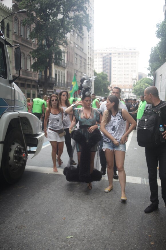 Cordão do Bola Preta desfila no Centro do Rio