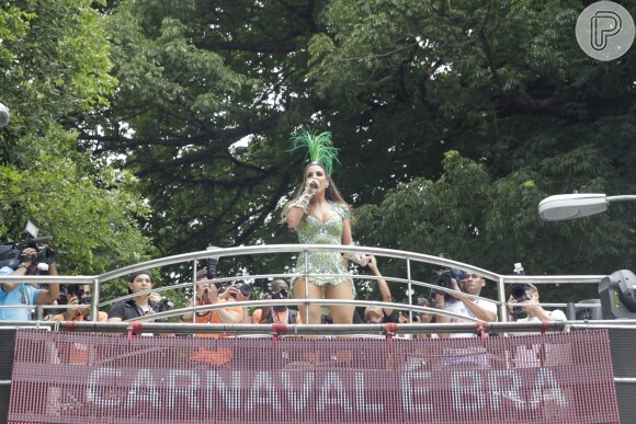 Ivete Sangalo comanda o trio 'Coruja', 15 de fevereiro de 2015