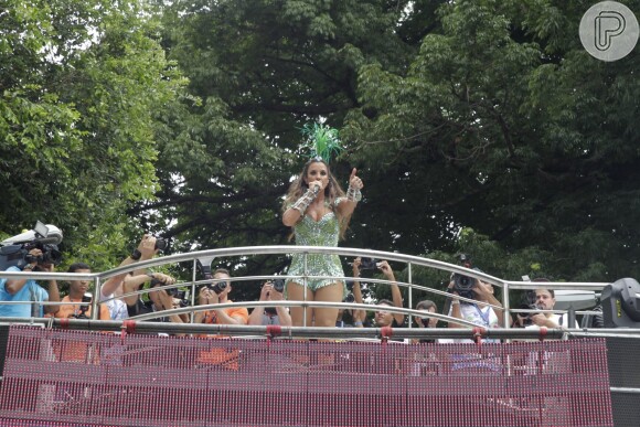 Ivete Sangalo comanda o trio 'Coruja', 15 de fevereiro de 2015