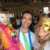 Rafaella Justus está com Ticiane Pinheiro e Cesar Tralli curtindo o Carnaval no campo