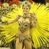 De deusa africana, Raphaela mostra samba no pé no desfile da São Clemente, no Carnaval do Rio