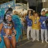 Raíssa Oliveira, rainha de bateria da Beija-Flor, usa fantasia com 30 mil cristais avaliada em R$ 45 mil
