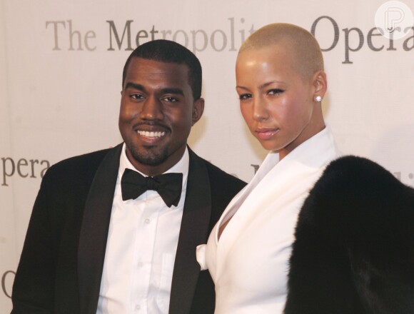Kanye West e Amber Rose namoraram antes de Kanyr West se casar com Kim Kardashian