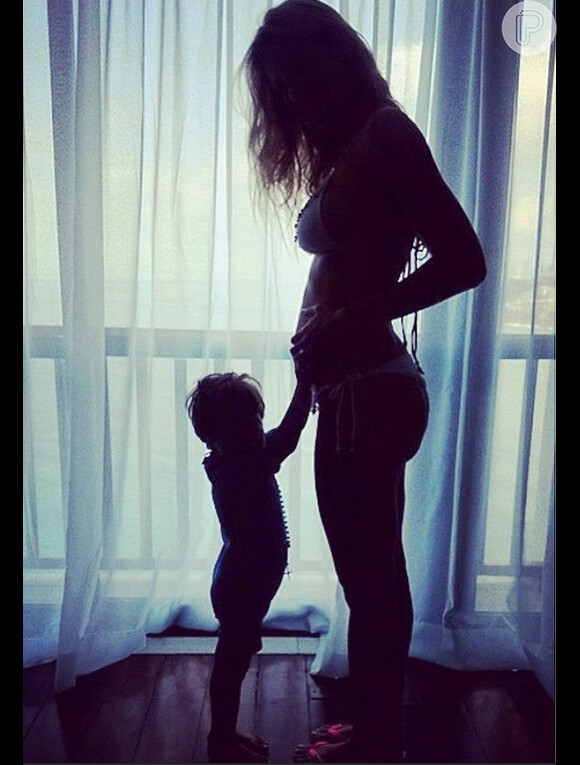 Luana Piovani anunciou a gravidez através do Instagram