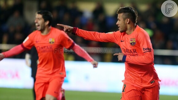 Neymar colocou o Barcelona na final da Copa do Rei ao marcar dois gols