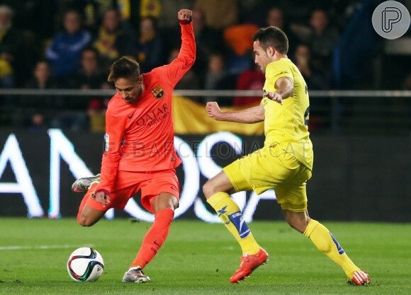 A partida contra o Villarreal terminou 3 a 1 para o Barcelona