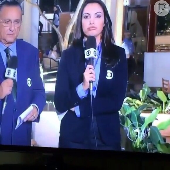 Patrícia Poeta ganhou todas as atenções depois de aparecer durante a cobertura da Copa do Mundo que aconteceu no Brasil, em 2014, aparentemente bufando ao lado de Galvão Bueno. No dia seguinte, a jornalista explicou que tratava-se de um exercício vocal