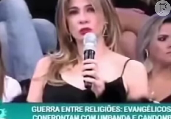 Luciana Gimenez comandava o seu 'Superpop' quando passou mal e desmaiou no meio do programa, ao vivo