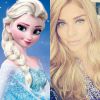 Grazi Massafera contou à revista 'Glamour' que sua filha, Sofia, a comparou com a princesa Elsa, do filme 'Frozen', após ela aparecer com os cabelos mais loiros