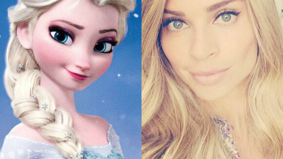 Grazi Massafera é comparada à princesa do 'Frozen' por Sofia: 'Parece a Elsa'