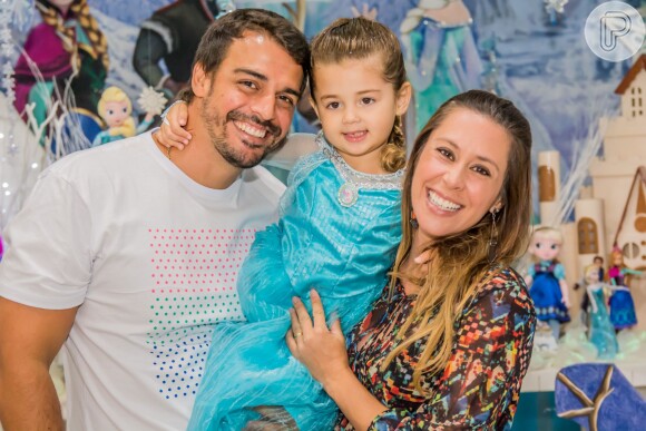Dani Monteiro comemorou o aniversário de 4 anos de sua primeira filha no último final de semana, na casa de festas Folia Encantada, na Barra da Tijuca, Zona Oeste do Rio