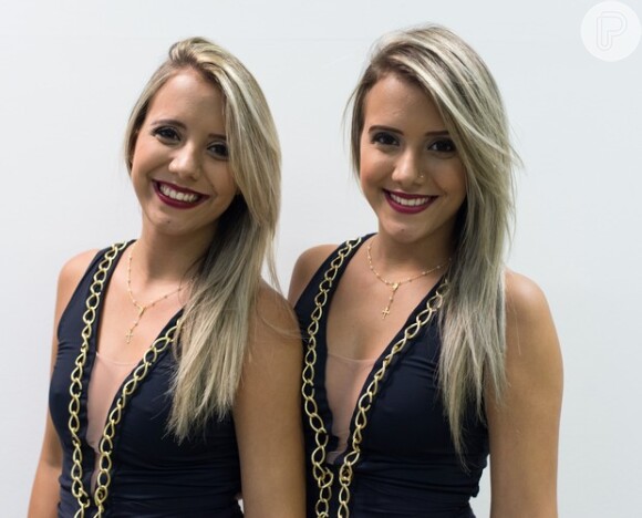 As gêmeas Andressa e Amanda estão se revezando no 'BBB15' desde a noite desta sexta-feira, 13 de março de 2015