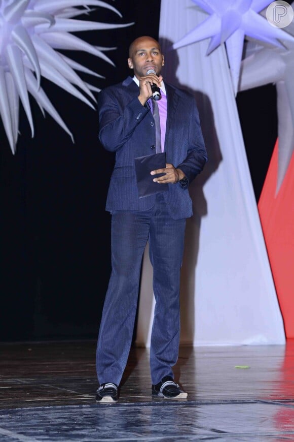 O ator Taiguara Nazareth apresentou o Troféu Arrasa Bi, em São Paulo, nesta quarta-feira, 18 de março de 2015