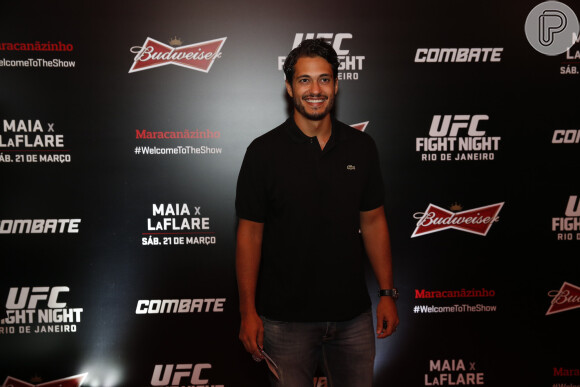 Raphael Viana marcou presença no evento UFC Rio 6