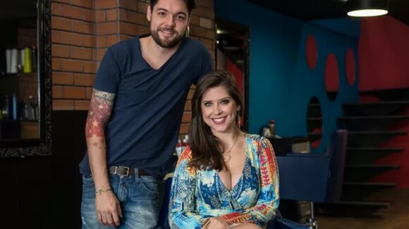 Andressa e Nasser, do 'BBB13', cuidam de salão no Rio: 'Dividimos o secador'