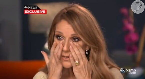 Céline Dion se emociona ao falar da batalha do marido, René Angélil, contra o câncer de garganta