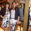 Grávida de quatro meses, Regiane Alves confere lançamento de coleção de roupas para gestantes em loja em São Paulo