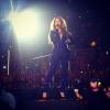 Beyoncé exibiu uma barriguinha redonda em show de Londres, na Inglaterra