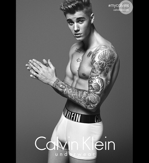Justin Bieber é o garoto-popaganda da Calvin Klein