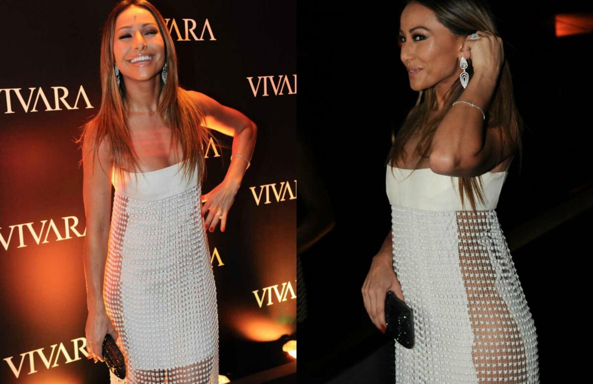 Foto: Sabrina Sato aposta em blazer superdecotado para evento da