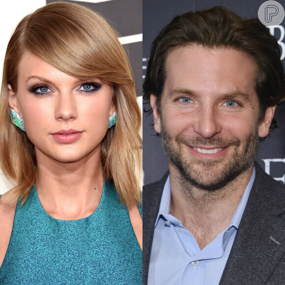 Taylor Swift ficou em terceiro lugar ao lado do ator Bradley Cooper