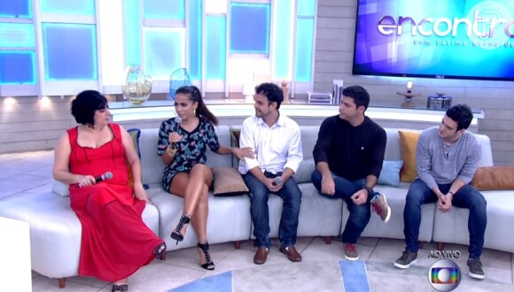 Anitta participou do programa 'Encontro com Fátima Bernardes', nesta terça-feira, 7 de abril de 2015