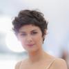 Audrey Tautou exibiu sua beleza ao chegar no Festival Internacional de Cinema de Cannes, na França