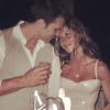 Gisele Bündchen comemorou seis anos de casamento com o jogador americano Tom Brady