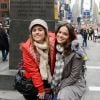 Tatá Werneck e Bruna Marquezine gravaram cenas de 'I Love Paraisópolis' juntas em Nova York