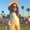 Estilosa, Thaila Ayala esteve no festival de música Coachella, nos Estados Unidos