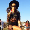 Thaila Ayala usou looks estilosos no festival de música Coachella, nos Estados Unidos