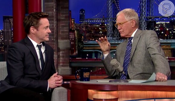 David Letterman elogiou a filha de Robert Downey Jr.: 'Que docinho'