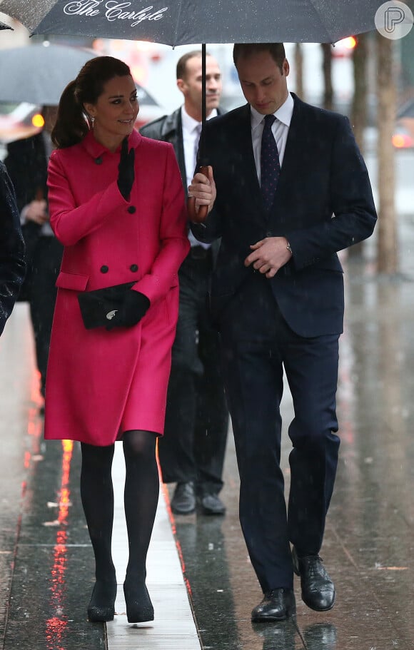 Kate Middleton e o Príncipe William visitaram o Museu Memorial 11 de setembro em dezembro de 2014