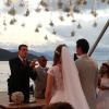 Ganso e a estudante Giovanna Costi se casaram no litoral de São Paulo