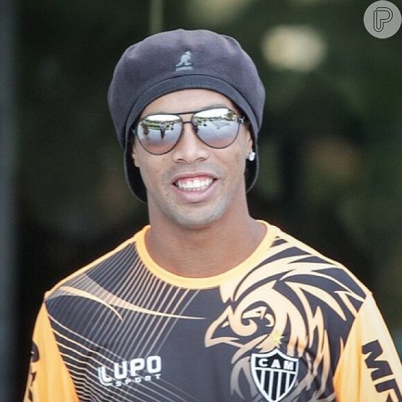 Ronaldinho Gaúcho é o camisa 10 do Clube Atlético Mineiro