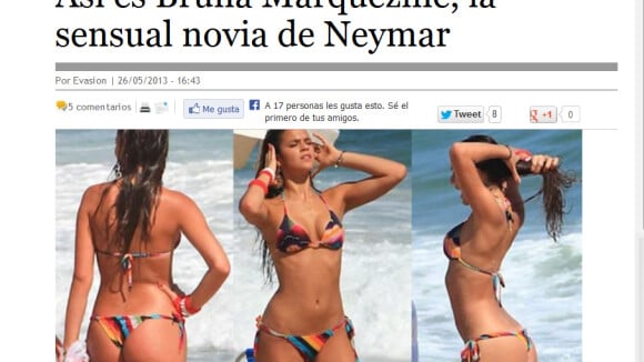 Bruna Marquezine: imprensa europeia traça perfil da 'sensual' namorada de Neymar