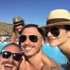 Cleo Pires e Piny curtem os dias de sol na Grécia na companhia de amigos