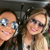 Além de se apresentar no Rock in Rio USA, Ivete Sangalo sobrevoou Las Vegas de helicóptero ao lado de Eliana e Gominho