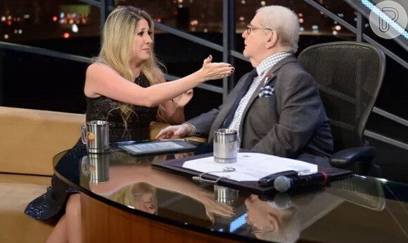 Dias atrás, Jô Soares pediu para levar tapas no rosto de Dani Calabresa