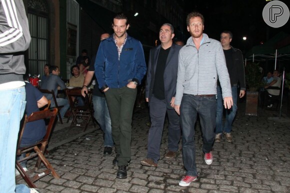 Bradley Cooper e elenco de 'Se beber, Não case - Parte III' curtem noitada na Lapa após coletiva do filme no Morro da Urca, em 29 de maio de 2013