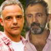 Miguel (Domingos Montagner) e Vicente (Angelo Antonio) vão brigar de novo depois que o ambientalista perde Joaquim na praia, na novela 'Sete Vidas', no dia 9 de junho de 2015