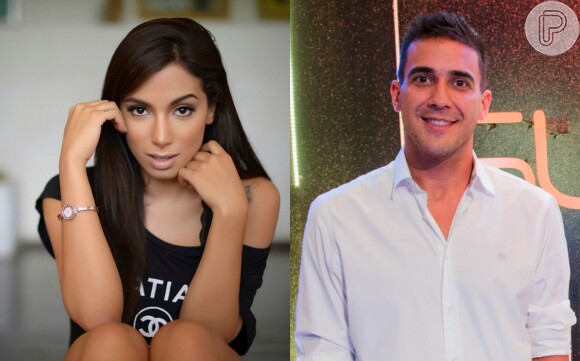 Anitta e André Marques estariam namorando há três meses, segundo o colunista Leo Dias, do jornal 'O Dia'