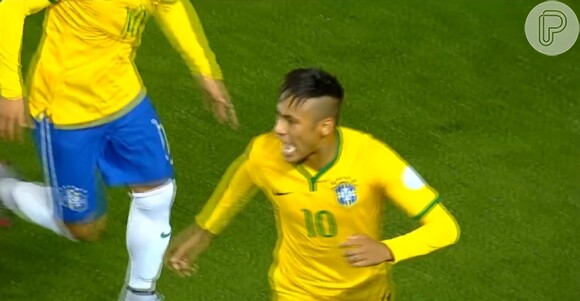 Neymar marcou um gol e deu passe para o outro na estreia do Brasil na Copa América, contra o Peru