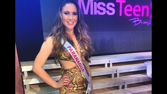 Sobrinha de Grazi Massafera perde concurso e fica de fora do Miss Teen Brasil