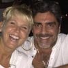 Xuxa ganha declaração de Junno Andrade por aniversário de namoro:'2 anos e meio', nesta terça-feira, 16 de junho de 2015