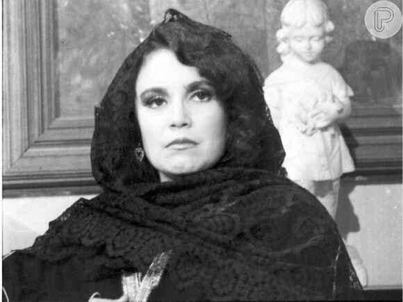 Regina Duarte viveu a Viúva Porcina da novela 'Roque Santeiro'