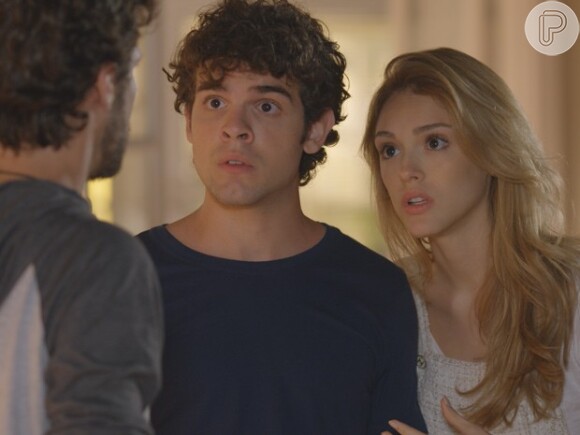 Júlia (Isabelle Drummond) e Pedro (Jayme Matarazzo) conseguem resgatar Bernardo (Ghilherme Lobo), na novela 'Sete Vidas'