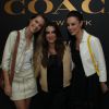 Paolla Oliveira, Cleo Pires e Yasmin Brunet esbanjam simpatia em evento no Rio