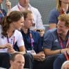 O irmão de William, príncipe Harry, também acompanha o casal em programas esportivos