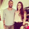 Em seu Instagram, Gleicy Massafera tem uma foto ao lado de Cauã Reymond